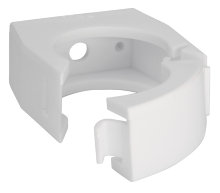 Rørholder ABS 32 mm hvit